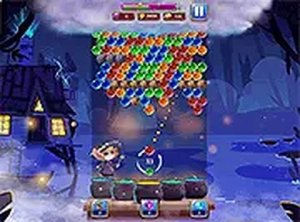 Bubble Shooter: Kawaii Witch Online Puzzle Game