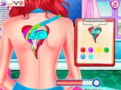 BFF Princess Tattoo Shop Online Game